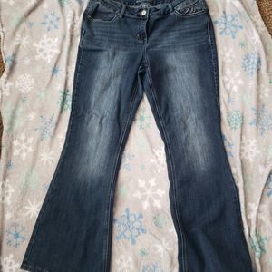 Maurice's flare jeans size 14 reg